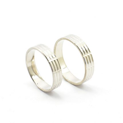 Obrączki diamentowane model M-005