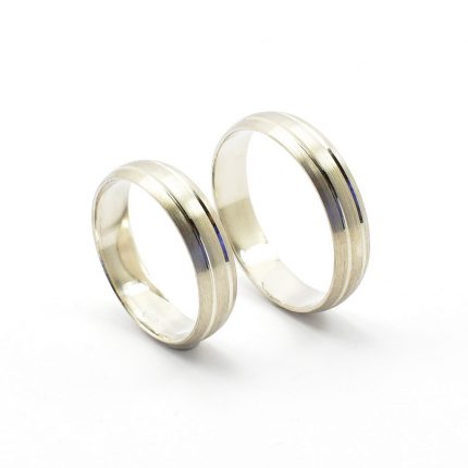 Obrączki diamentowane model M-006